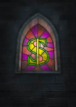 Monetary faith Illustrazione stock