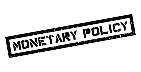 Monetary Policy rubber stamp イラスト素材