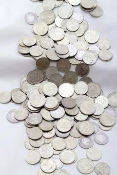 Monetary river Stock Photos