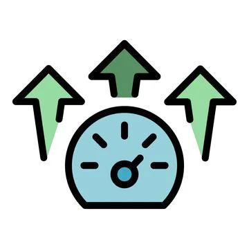 Monetize dashboard icon vector flat Stockillustratie