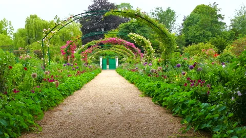 Monet's Garden Vídeos de archivo 330653202