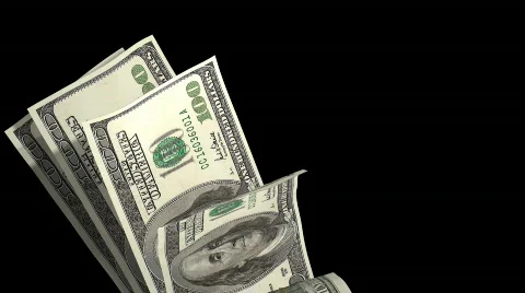 Money 100s layout  스톡 동영상 507832