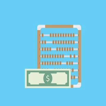 Money account vector Stock Illustration