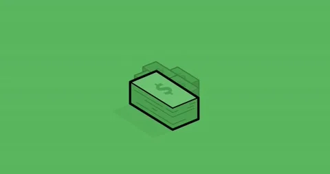 Money Animation Stock Footage 144119804