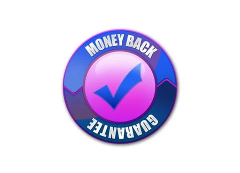 Money back guarantee Stock Illustration