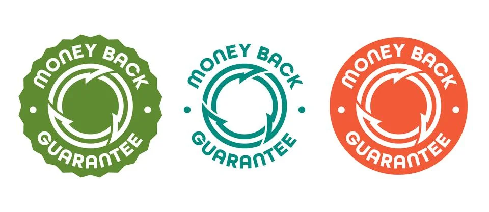 Money Back Guarantee Stock Illustration