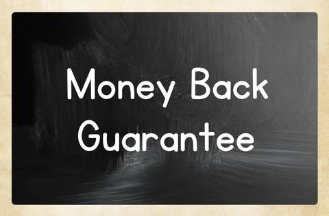 Money back guarantee Stock Photos
