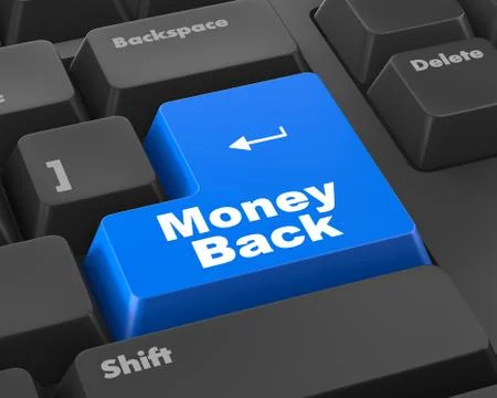 Money back Stock Illustration