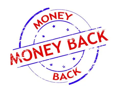 Money back Stock Illustration