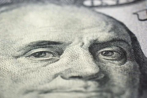 Money background - American dollars Stock Photos