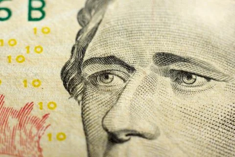 Money background - American dollars Stock Photos