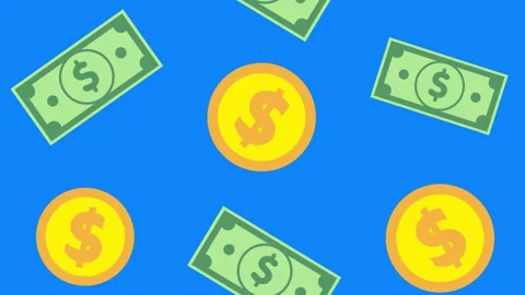 Money background animation. Stock Footage 161268784