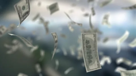 Money Background With a Banknotes Video stock 68759968