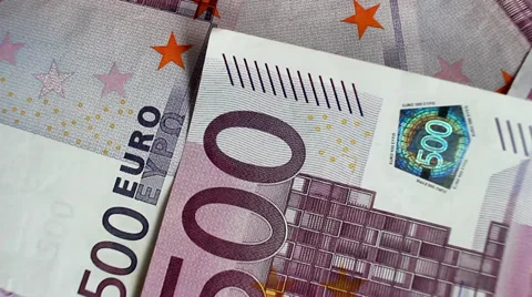 Money background close-up. Camera movement. Stock Footage 35742779