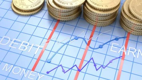 Money background concept Stock Illustration