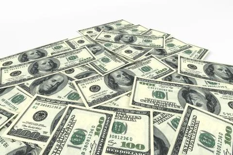Money background from dollars Stock Illustration