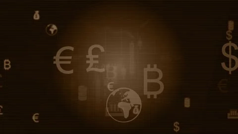 Money background Video stock 243829182