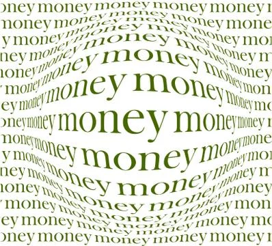 Money background Stock Illustration