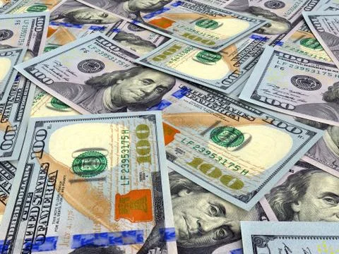 Money background Illustrazione stock