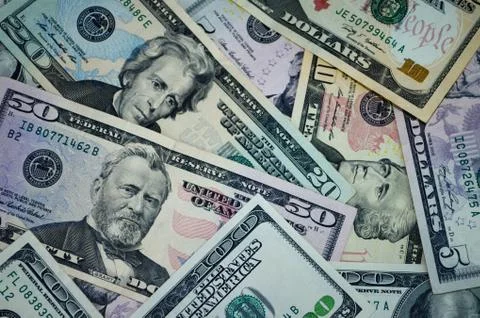 Money background Stock Photos