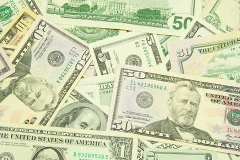 Money background Stock Photos