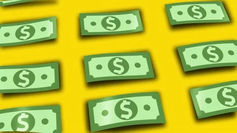 Money bacnote Stock Footage 236986198
