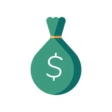 Money bag dollars Stock Illustration