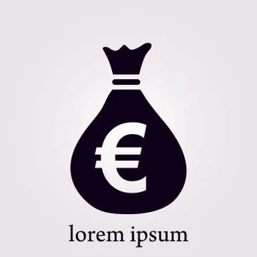 Money bag icon Stock Illustration