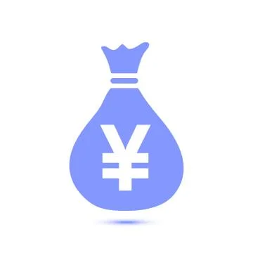 Money bag icon. Stock Illustration