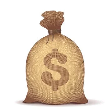 Money bag Stock Illustration