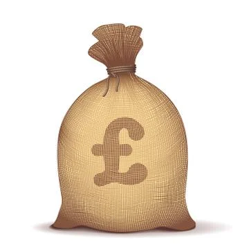 Money bag Illustrazione stock