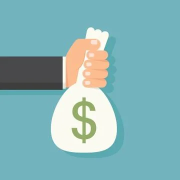 Money bag Stock Illustration