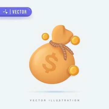 Money Bag Stock Illustration