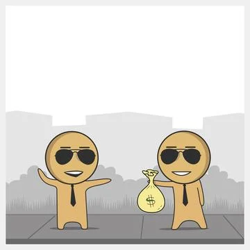 Money bag Stock Illustration