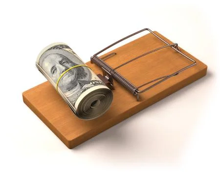 Money Bait 스톡 일러스트