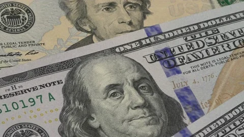 Money banknote Stock Footage 133498803