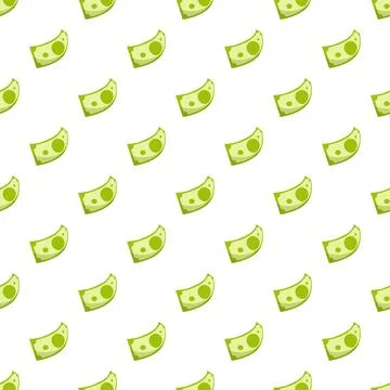 Money bill flow seamless repeat pattern background Stock-Illustration