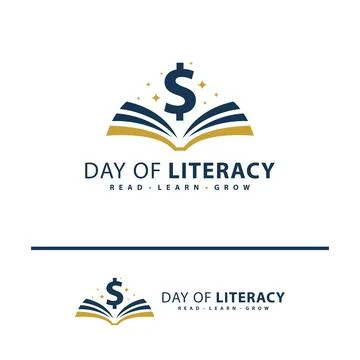 Money Book with Star logo vector template. Creative Book Money with Star lo.. Ilustração Stock
