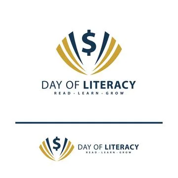 Money Book with Star logo vector template. Creative Book Money with Star lo.. Ilustração Stock