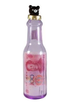 Money bottle Stock Photos