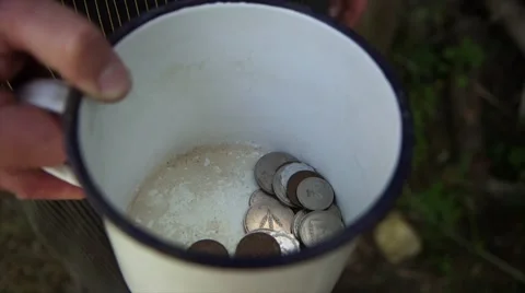 Money in a box Stock Footage 65317852