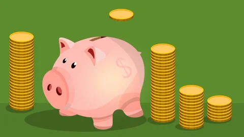 Money box Stock Footage 135181008