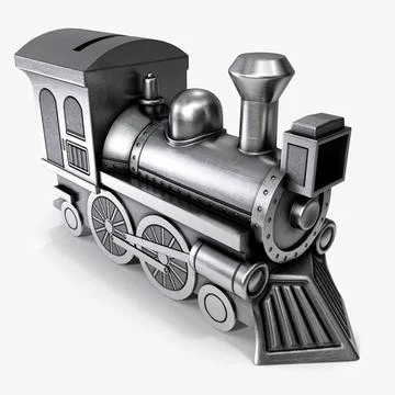 Money-Box Loco ~ 3D Model ~ Download #90907860 | Pond5