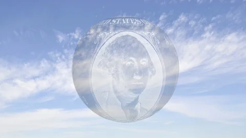 Money bubble Stock Footage 105741338