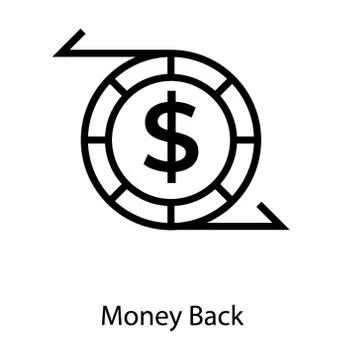Money Cash Back Stock Illustration