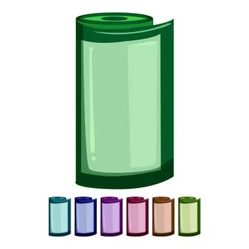 Money cash stack cartoon vector graphic 库存插图