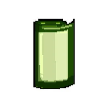 Money cash stack pixel art vector illustration Stock Illustration