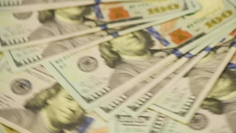 Money is circulating  Stock Footage 149027608