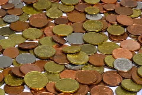 Money coins Fotos de archivo