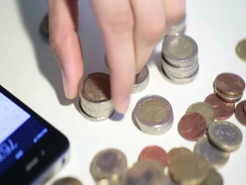 Money count Stock Footage 31907714